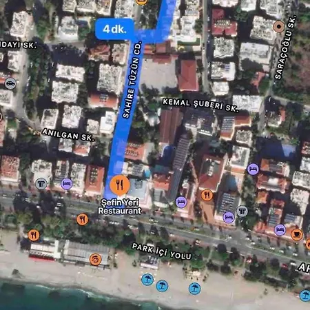 Merkezde Denize 100mt 2+1 Apartamento